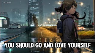 ~Nightcore~ Love yourself (Lyrics)