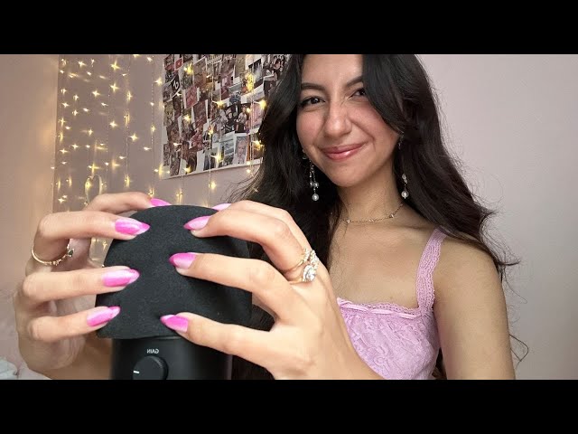 ASMR DEEEEEEP FOAM MIC SCRATCHING & LAYERED MOUTH SOUNDS