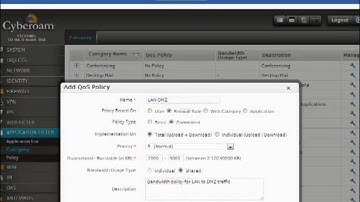 Cyberoam UTM - Product Walkthrough