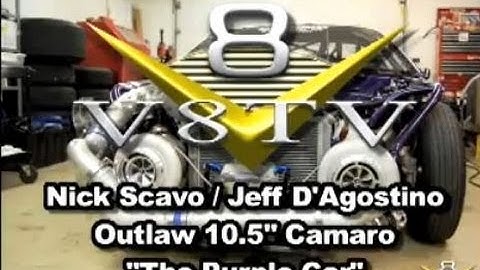 New Outlaw Camaro for Nick Scavo V8TV-Video