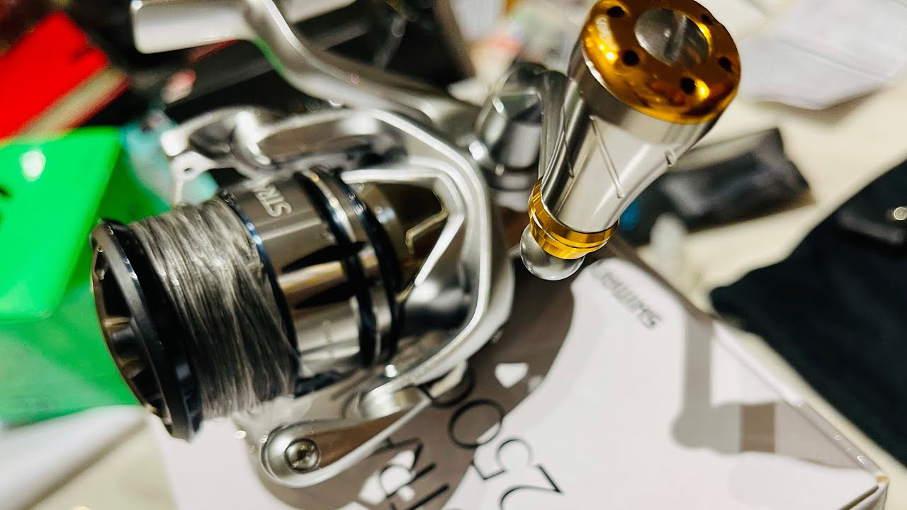 Shimano Stradic with Gomexus Power Knob 20mm