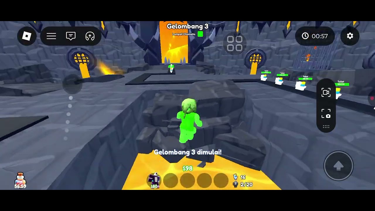 TOILET TOWER DEFENSE camerawoman only