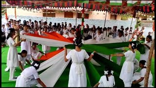 Saree drill by students #independenceday #education #performance   @St.JudesHighSchoolMoula-Ali