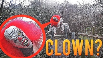 when you see this clown doing BACKFLIPS, do NOT try to cross the bridge! Run Away FAST!!!