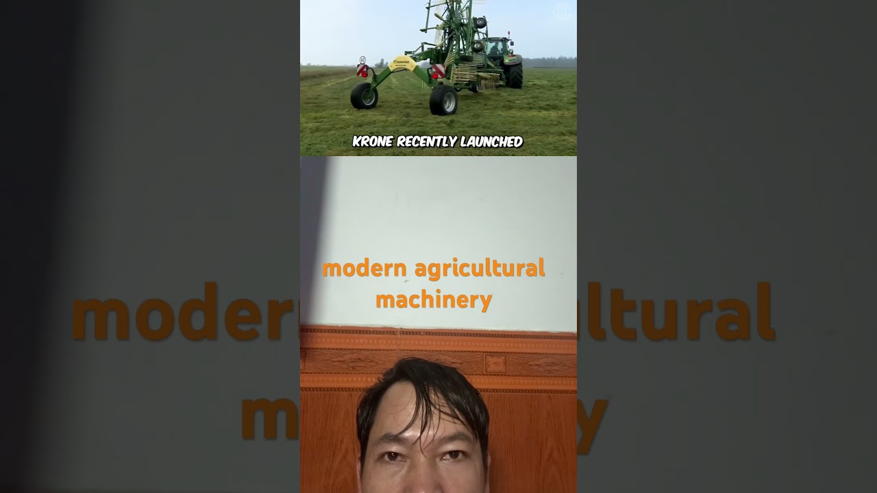 modern agricultural machinery 