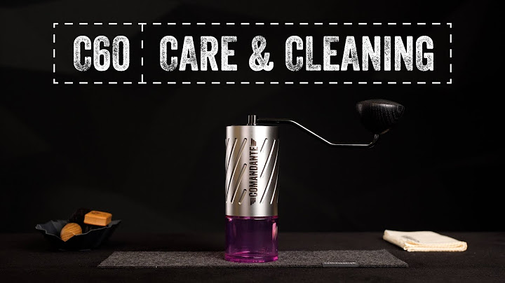 How-To Clean Your Comandante C60 Grinder