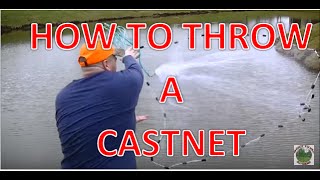 🐟 🐟 HOW To Throw a CAST NET🐟 🐟