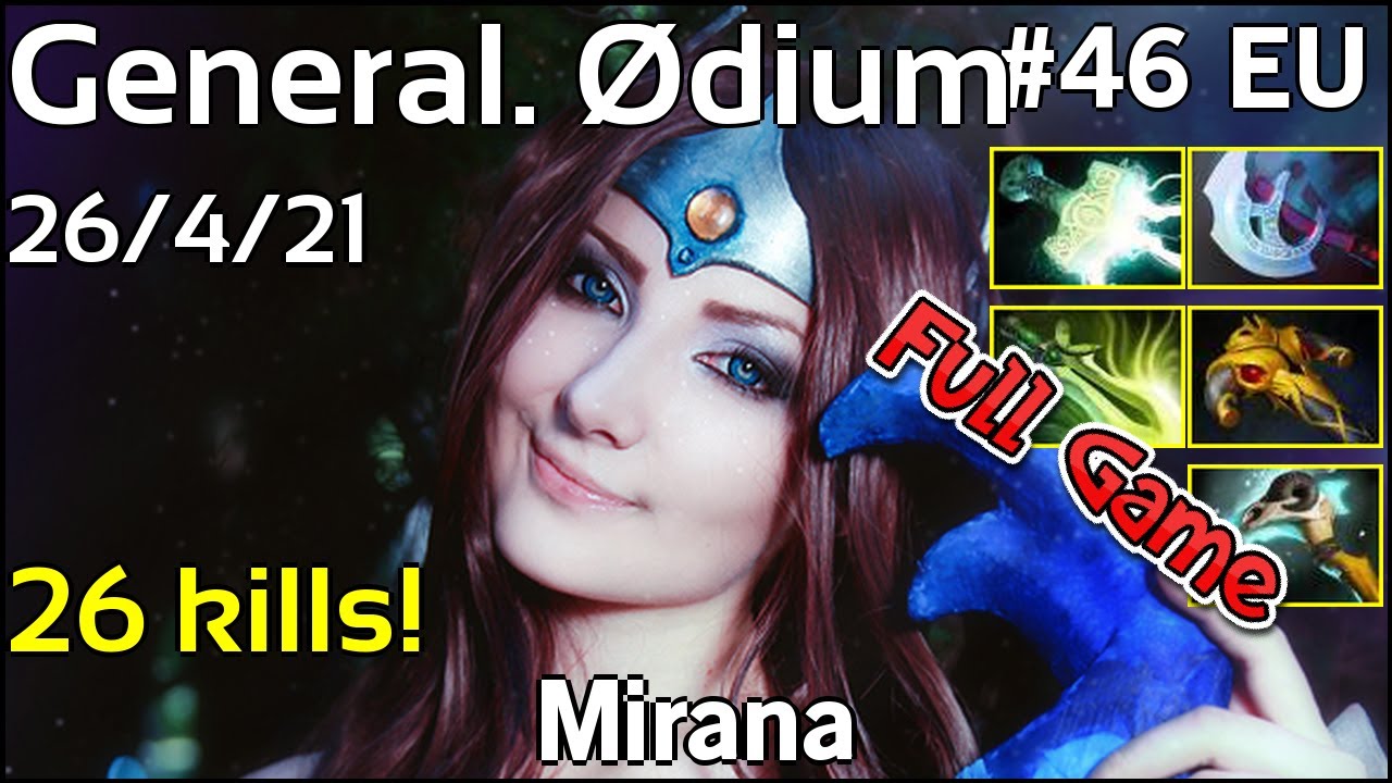26 kills! General [ Ødium] Mirana - Dota 2 Full Game 7.19