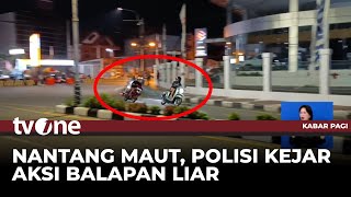 Download lagu Aksi Kejar-kejaran Polisi dengan Pelaku Balap Liar yang Resahkan Warga | tvOne
