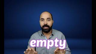 ازاي ننطق كلمة empty