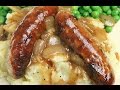 Sausages in Brown Onion Gravy | One Pot Chef