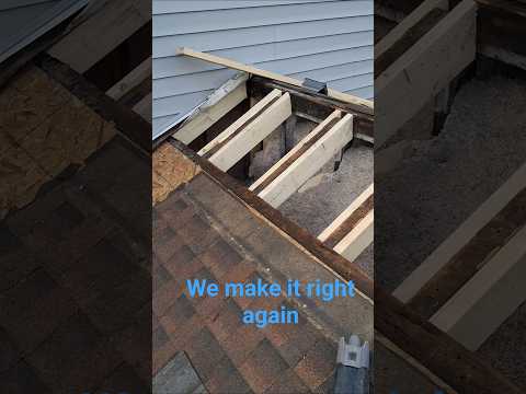 what to do if roof collapse
