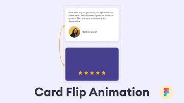 Easy Card Flip Animation in Figma | Step-by-Step Tutorial