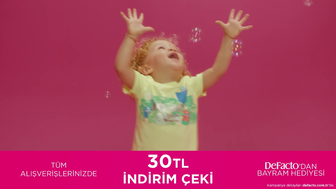 Çocuk- DeFacto'da Bayram! alışveriş çantası