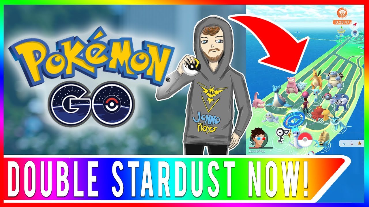 DOUBLE STARDUST EVENT HAS STARTED! Pokemon GO Rare Hunting and Double Stardust Event!