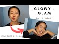 Get ready in 15 mins simple  glowy look  reimpower by reann