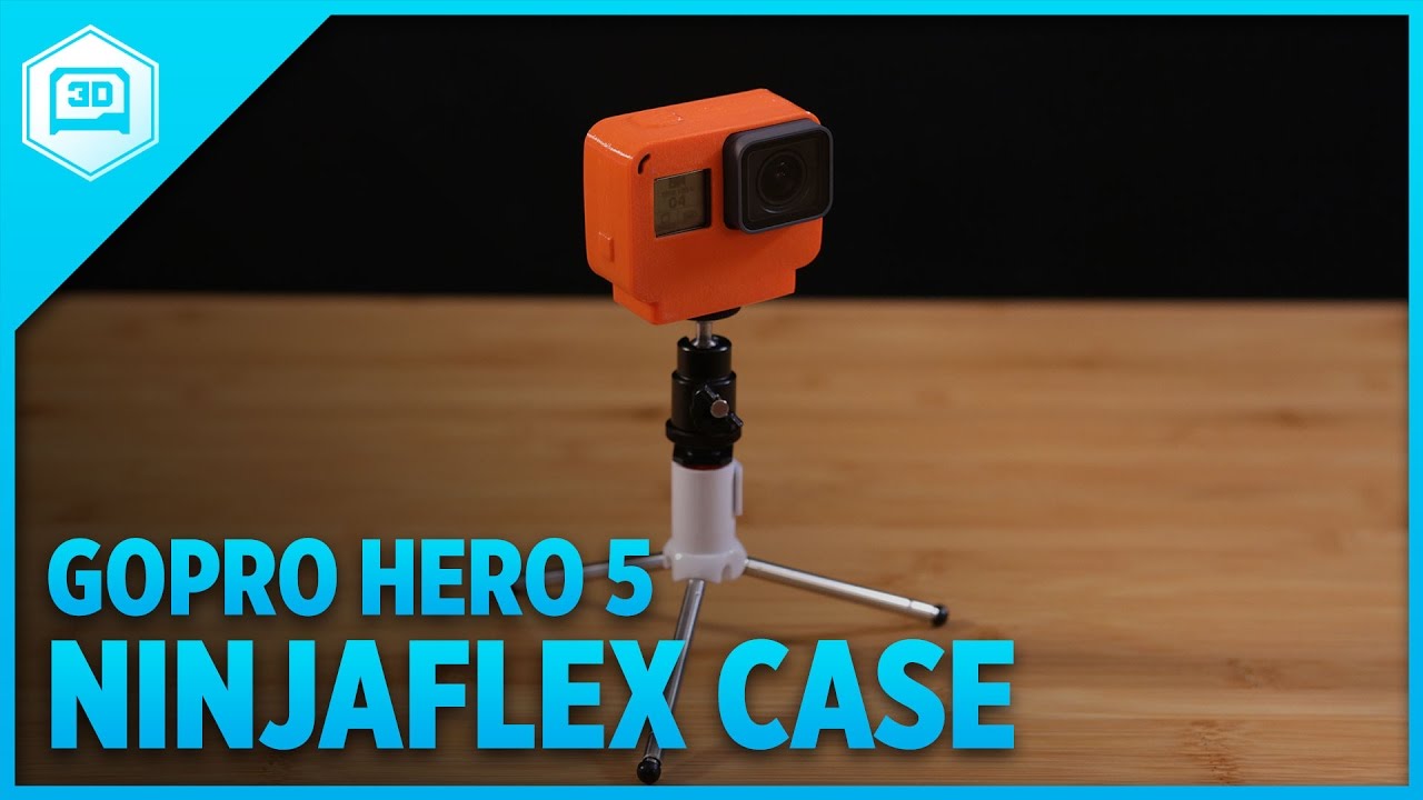 3dprinted Gopro Hero 5 Ninjaflex Case Youtube