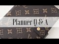 Planner Q&amp;A | Your Questions Answered!