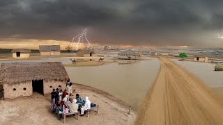 Great Desert Beauty after Heavy Rain in Cholistan Desert | Desert Village Life | Pakistan