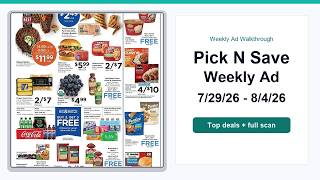Pick N Save Weekly Ad (7/29/26 - 8/4/26) Best Deals