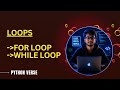 Loops in python || Python programming