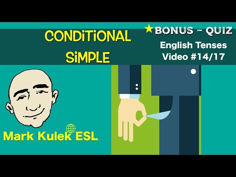 Conditional Simple Tense - English grammar (#14/17) | Mark Kulek - ESL