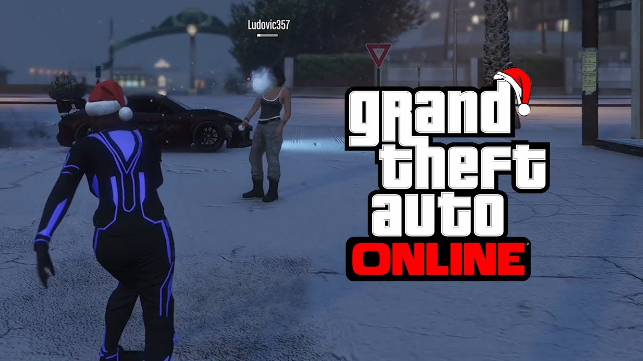 I Got My Mom to Play GTA Online | Merry Christmas!!