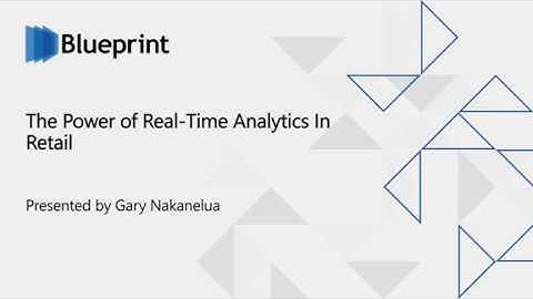The Power of Real-Time Analytics in Retail