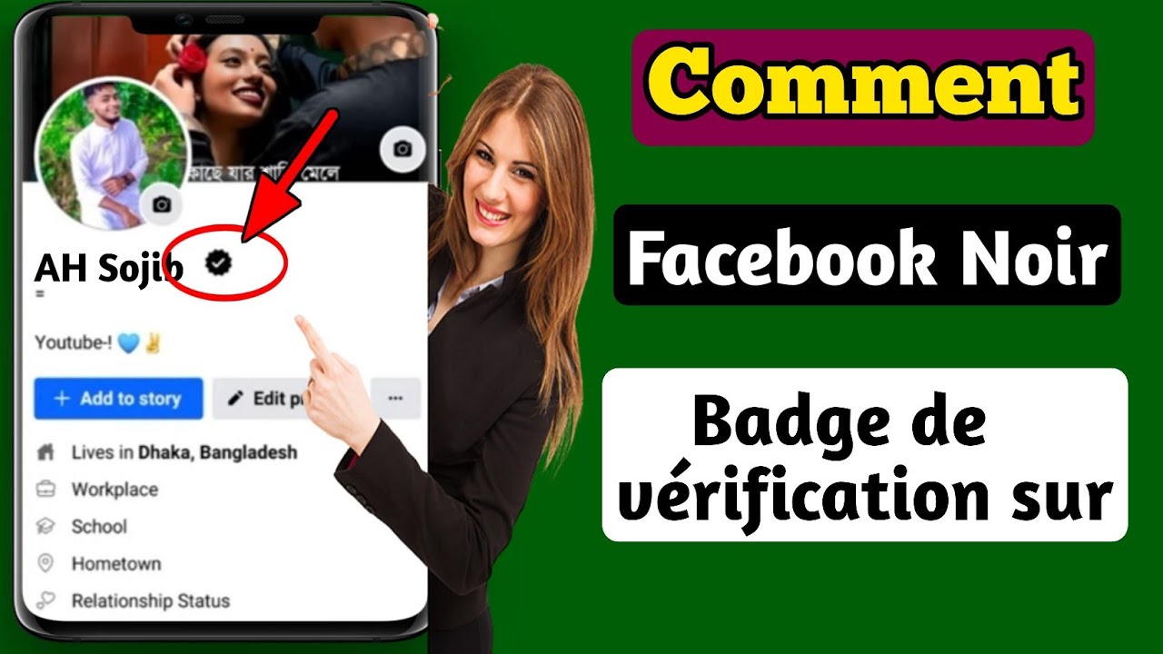 Comment obtenir un badge de vérification noir sur Facebook 2023 | Badge