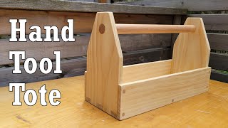 HAND TOOL TOTE // First Time Dovetails