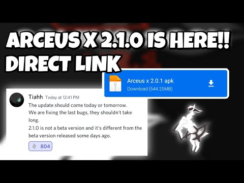 Arceus x 2.1.0 Latest Version Roblox (Direct Link Mediafire) 