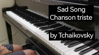 Piano accompaniment for Sad Song /Chanson triste by Tchaikovsky. ABRSM Gr. 5 violin B3(2020-2023).