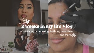 A 2 Week Vlog || Pr unboxings, Tumi&#39;s Makeup &amp; More