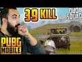 DUO SQUAD REKORUMU KIRDIM 39 KILLS!! ARABAYLA ÖLMEM FÜZE AT!! | PUBG Mobile #TPP