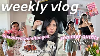 urlaubsvorbereitungen, sommer outfit haul, bootsschein, abschminkroutine ✨🎀 weekly vlog