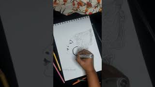 easy african women sketch drawing/tribal painting/tribal art/african lady silhouette/#shorts #paint easy african women sketch drawing/tribal painting/tribal art/african lady silhouette/#shorts #paint