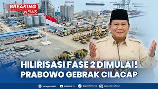  Indonesia Maju Presiden Prabowo Resmikan Proyek Hilirisasi Fase 2 Di Cilacap