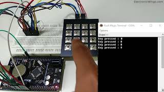 Celebrity 4x4 Keypad interfacing with LPC2148 Profile