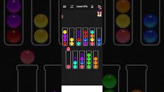 ball sort color water puzzle level 476