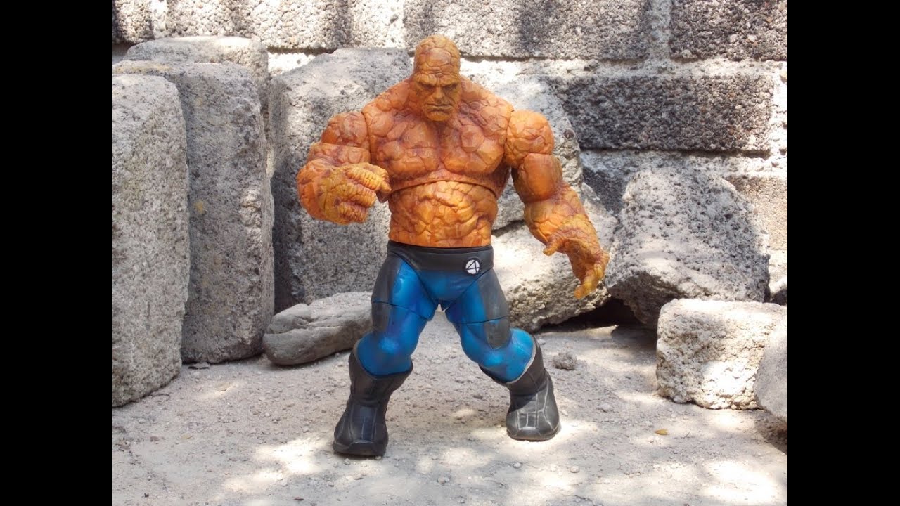 the-thing-la-mole-marvel-toy-biz-review-youtube