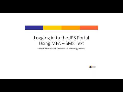 JPS Identity Automation Portal - Logging in with SMS Text