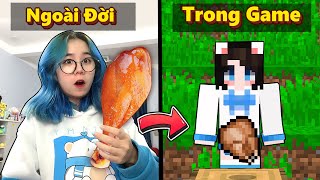 Mình Ăn Tất Cả Đồ Ăn Trong Minecraft Nhưng Ngoài Đời Thực Phần 2