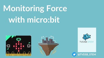 Monitoring Force with the micro bit using the Accelerometer