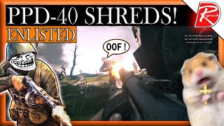 The SHREDDER | PPD-40 | Battle of Berlin | Enlisted Gameplay