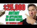 25000 no application new llc business credit no credit check