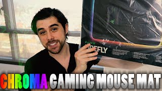 Razer Firefly Gaming Mouse Mat! (Unboxing+Demo)