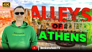 Athens Neighborhoods 4K Walking Tour — Hidden Gems & Local Finds