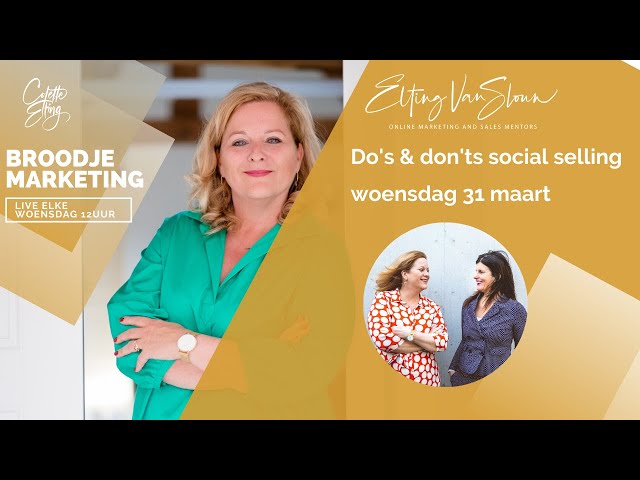 Do's and don'ts in social selling