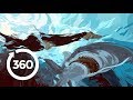 3D Painting: Phelps Vs. Shark (360 Video)