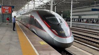 CHINESE TRAINS IN ACTION | 350km/h High Speed, Conventional and Freight Trains in Langfang!